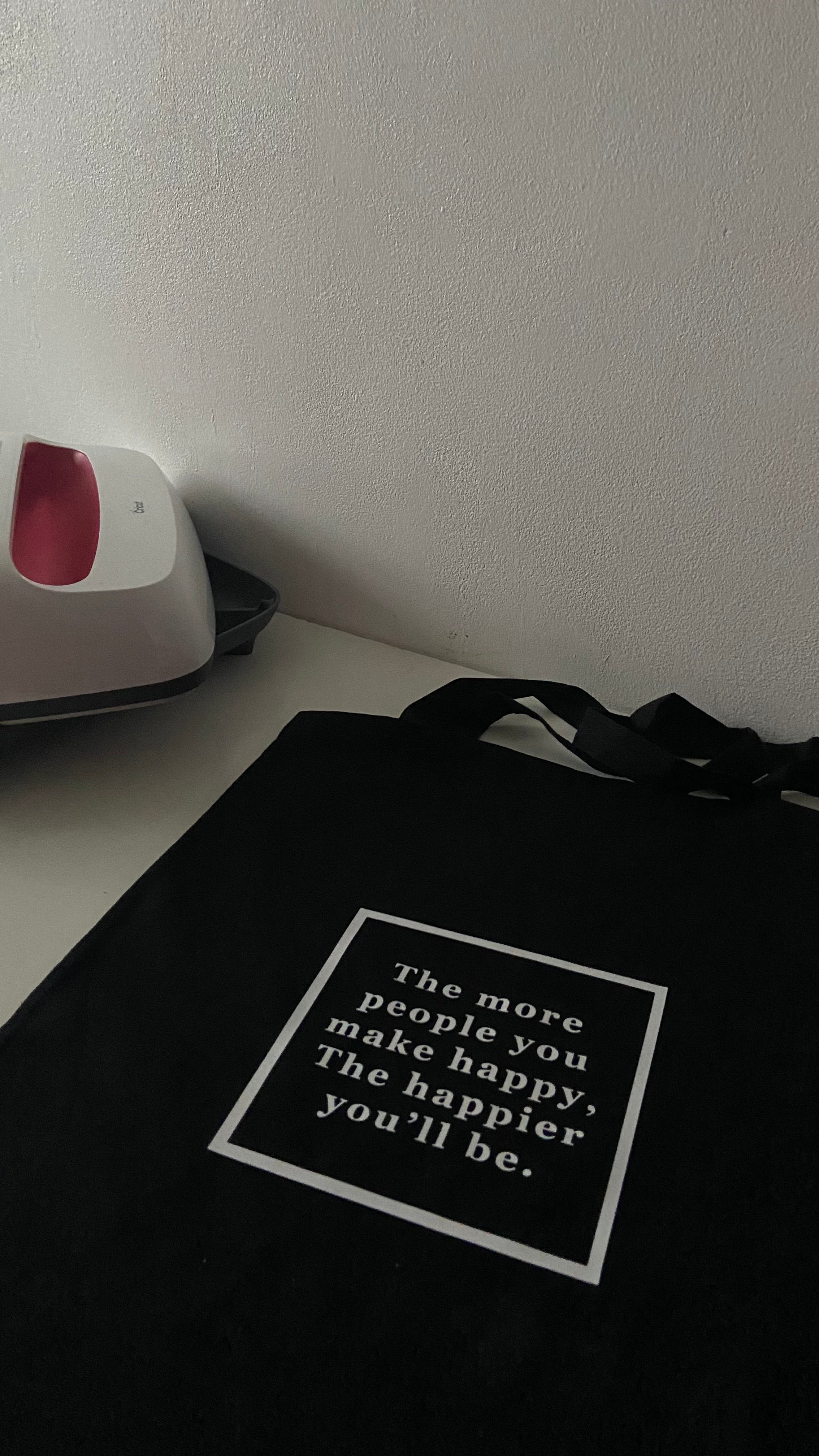 V1. Box name custom every day Arabic tote bag | Large |