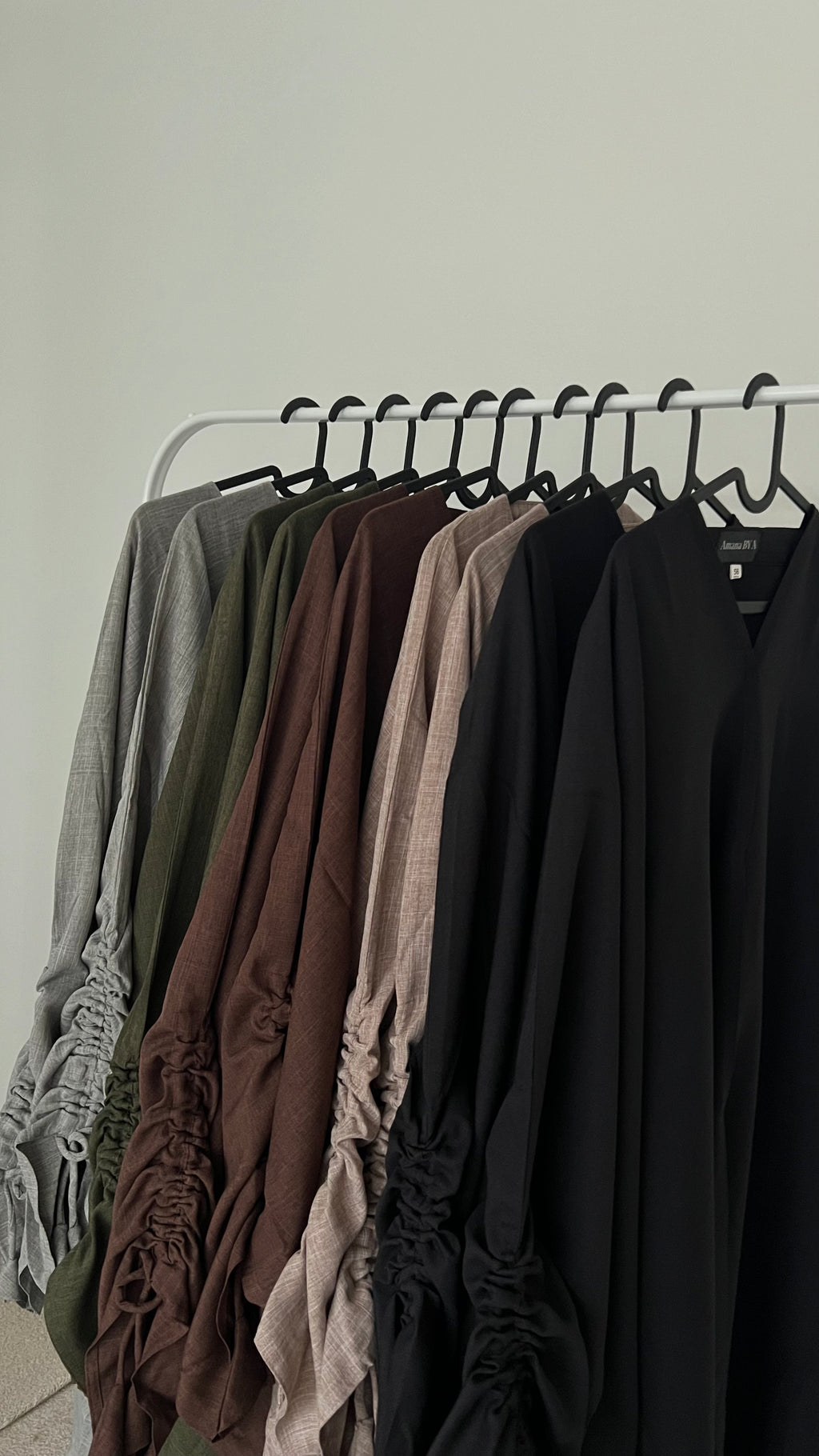 BLACK MAYA Cloak Abaya | OPEN | Free hijab and Belt |