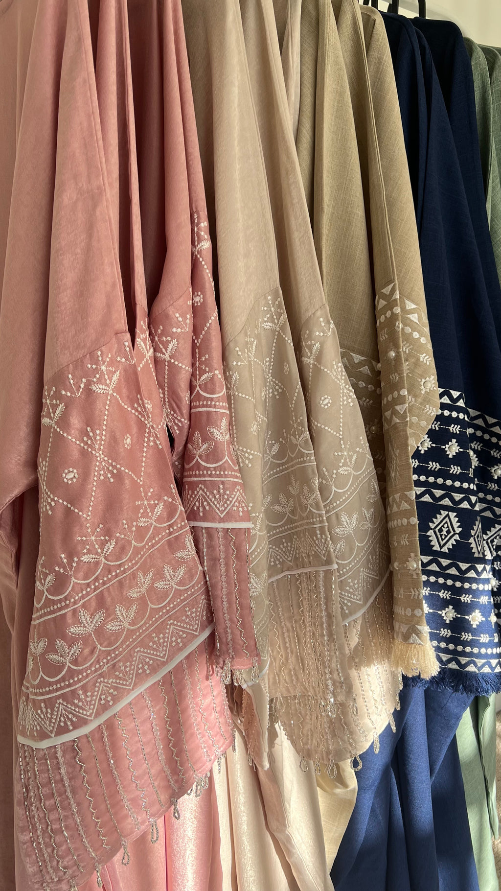 BLUSH ILANA | EID | CLOSED | Free hijab + belt | Embroidered arms |