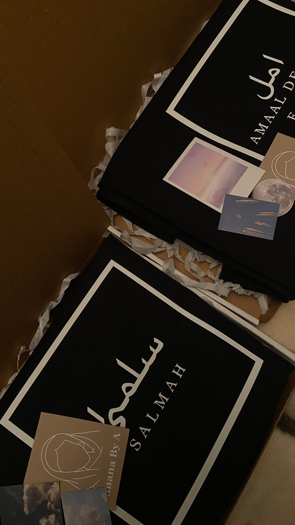 V1. Box name custom every day Arabic tote bag | Large |