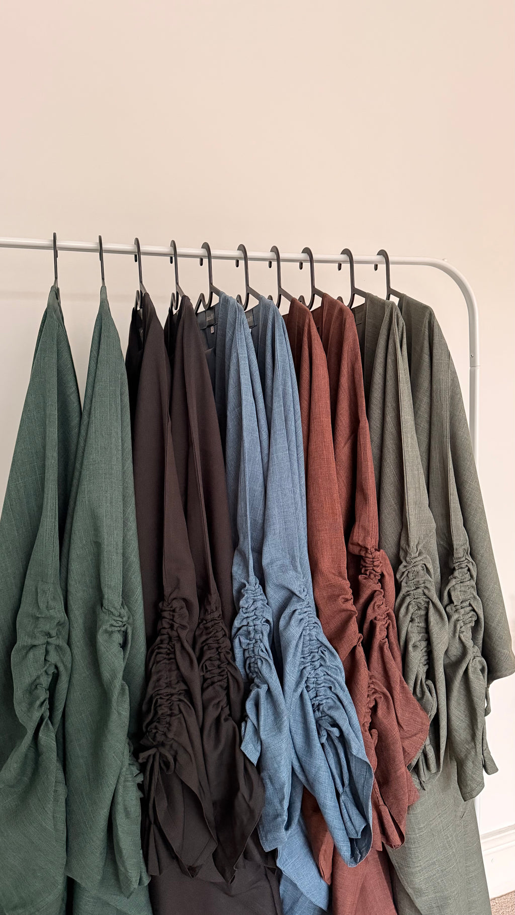 BROWN MAYA Cloak Abaya | OPEN | Free hijab |