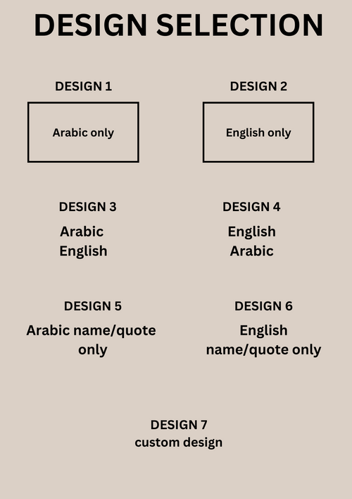 Custom every day Arabic tote bag | Large |