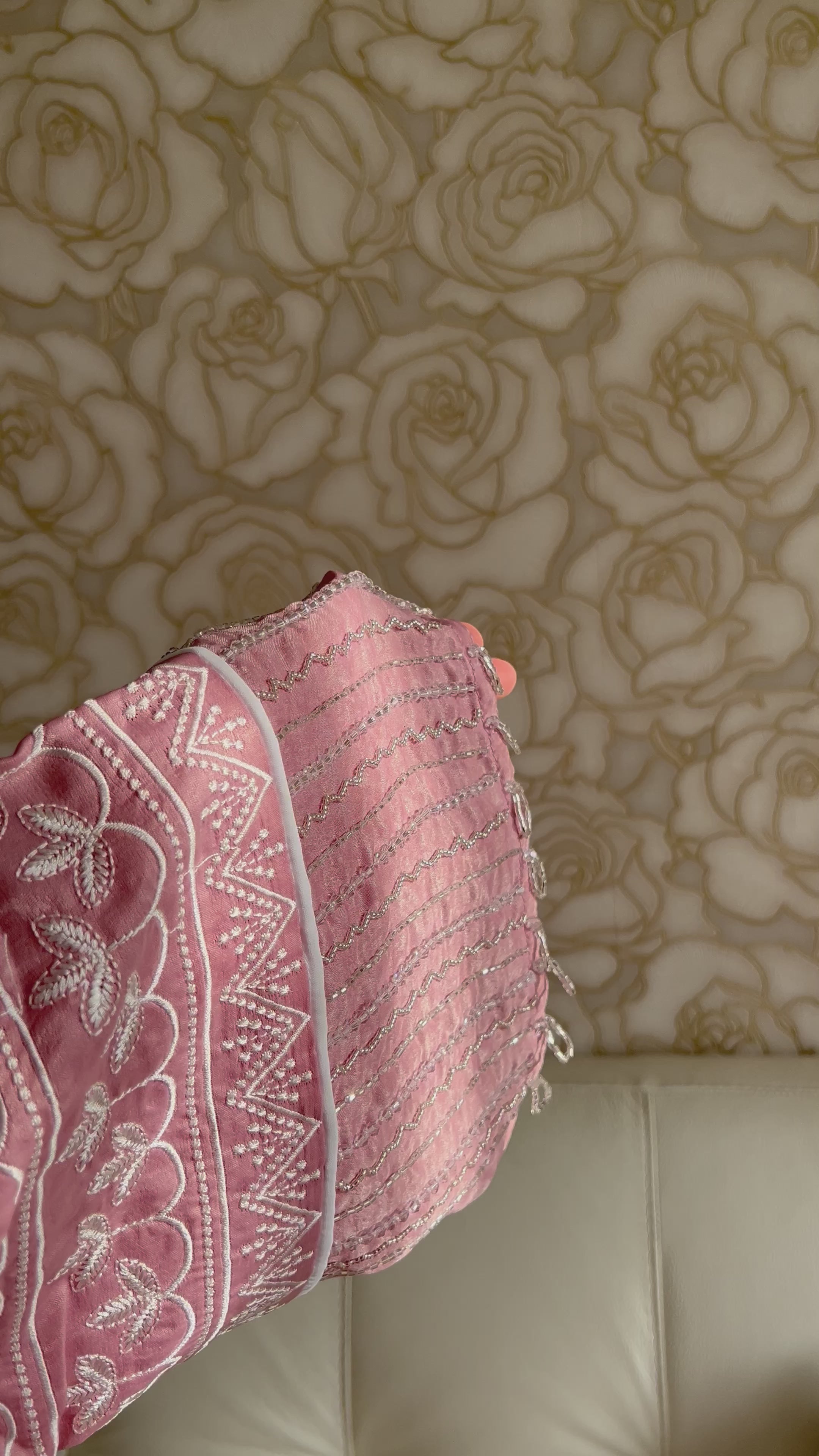 BLUSH ILANA | EID | CLOSED | Free hijab + belt | Embroidered arms |